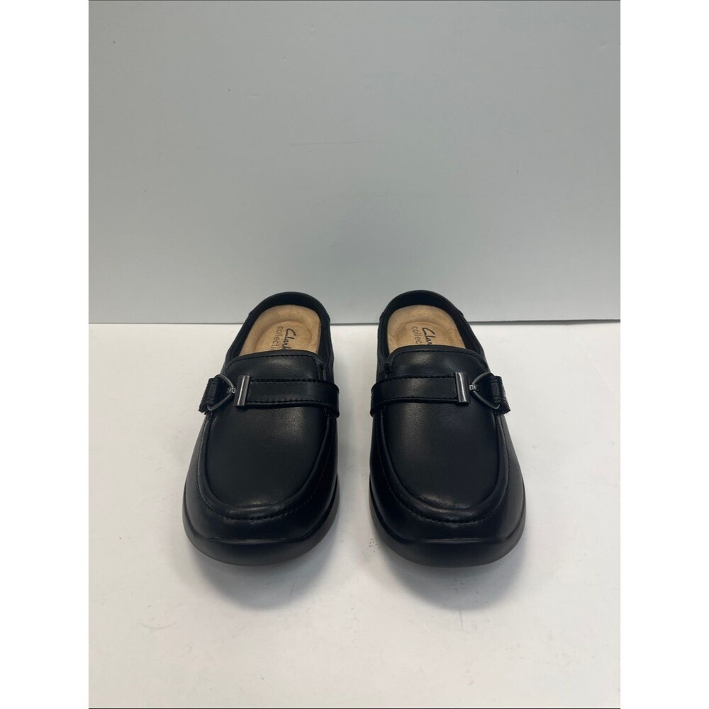 Clarks Ellowyn Amelia Women’s Slip on Mules Black Leather 6.5